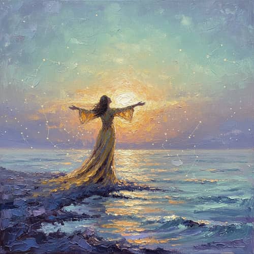 Draconic Neptune in Leo